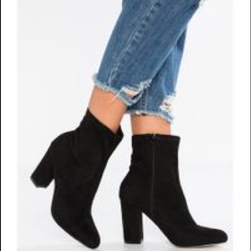 Black booties